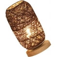 thumbnail image 5 of 1 lámpara de noche, lámparas de mesita de noche, lámpara de mesa de ratán grande de madera, luz Led de escritorio, lámpara Led de escritorio, lámpara de mesa de noche, 5 of 5