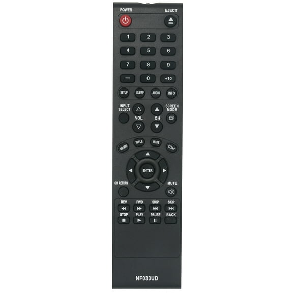 New NF033UD Replace Remote Control for Emerson TV LD260EM2 RLD190EM2 LD320EM2 LD190EM1 RLD190EM1 LD190EM2