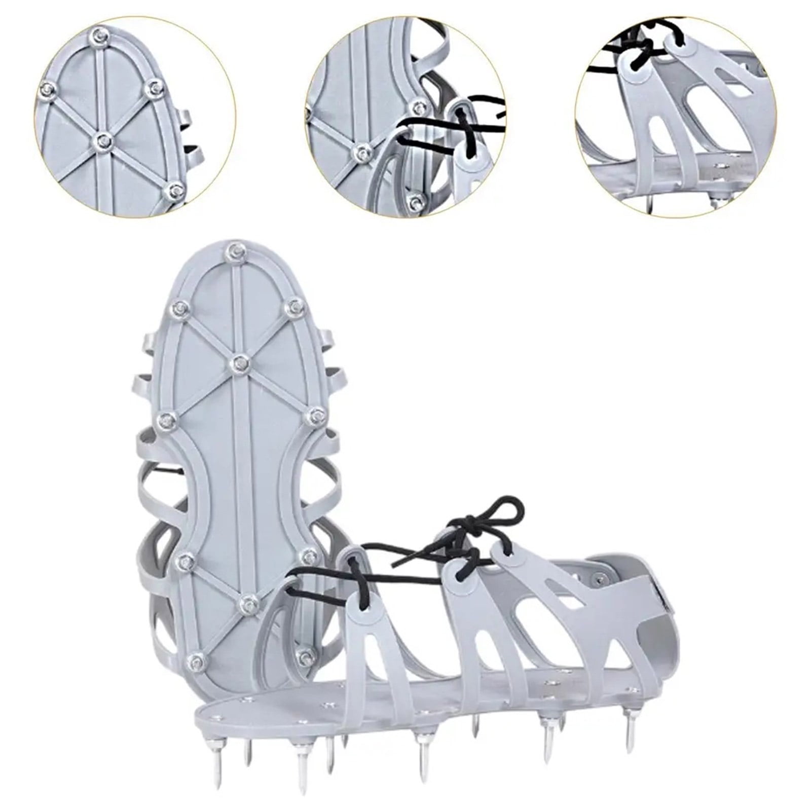 Shoes Efficient Convenient Grass Aerator Shoe for Aerating Overlays Cover Installation Resinous Coating Epoxy Floor