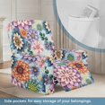 thumbnail image 3 of Yuyamidu Boho Recliner Covers That Stay in Place Washable Reclining Chair Covers 4 Pieces Easy to Install Lazyboy Covers Couch Chair Cover for Living Room Gift for Holiday, 3 of 8