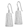 thumbnail image 2 of FB Jewels Leslie's Sterling Silver Radiant Essence Shepherd Hook Earrings, 2 of 3