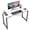 White, variant on edx 55 inch Computer Desk Modern Writing Desk, Industrial Office Desk, Office Table for Small Spaces,Sturdy Laptop Table for Home Office, Black
