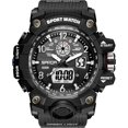 thumbnail image 1 of Explojoy Relojes para Hombre Deportivos Al Aire Libre Impermeables Militares con Fecha Multi Función Tácticos con Alarma LED, 1 of 10