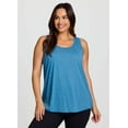 thumbnail image 6 of RBX Active Plus Size Women's Twist Back Soft Relaxed Tank Top Tunic, 6 of 9