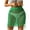 Green, variant on Women's Crochet Cutout Cover Up Short Skirt Elastic High Waist Tassel Tassel Knit Mini Beach Skirt Swimwear Cover Up