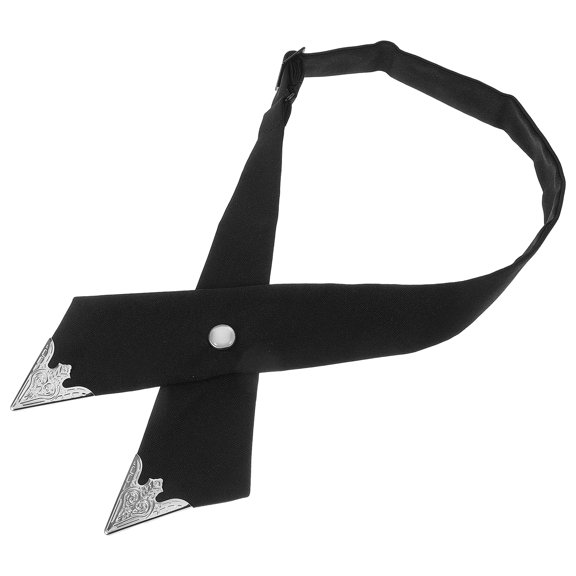 ELAYARD Groomsmen Bow Tie Classic Black Cloth Decorative 1Pcs for Wedding Events