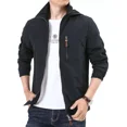 thumbnail image 3 of Chaqueta Cortavientos Chaqueta Lisa Con Capucha, 3 of 8