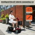 thumbnail image 3 of Yedigre 4-Wheel Heavy-Duty Mobility Scooter, Up to 16 Miles Range, High-Performance Motor with Charger & Basket, 3 of 12