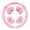 Pink, variant on BELOVING 16 Wheel Leg Massage Roller Deep Tissue Massage Tool for Physical Gym Sports Pink