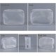 thumbnail image 3 of 6 Pack Clear Toiletry Carry Pouch With Zipper Portable Plastic Waterproof Cosmetic Bag Tsa Approved For Vacation Travel Bathroom And Organizing (a), 3 of 3