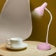 thumbnail image 5 of LED Eye Protection Table Lamp | Adjustable Folding Design | Flexible 360° Hose | Natural Light | USB Rechargeable | White, Pink | Plastic | 8.5x8.5x31.5cm | 1 Pack, 5 of 6