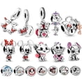 thumbnail image 4 of Abalorio de plata de ley 925 de disney, compatible con Pandora, colgante Original de princesa Bella, regalo, 4 of 4