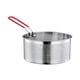 thumbnail image 1 of Escurridor de pasta de acero inoxidable, colador de fideos, cesta para freír, espumadera para alimentos 20 centímetros, 1 of 8