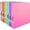 Multicolor, variant on Enday 1 Inch 3 Ring Binder Presentation Book Office Supplies, Purple 2 Pack