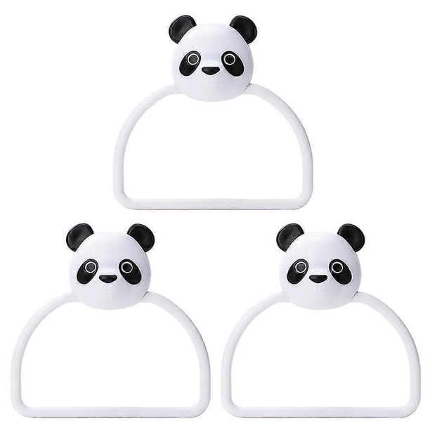 Bathroom Towel Racks 3Pcs Scratch-Resistant Towel Holder Wall Mounted Perfect For Hanging Towels In Kitchen Use
