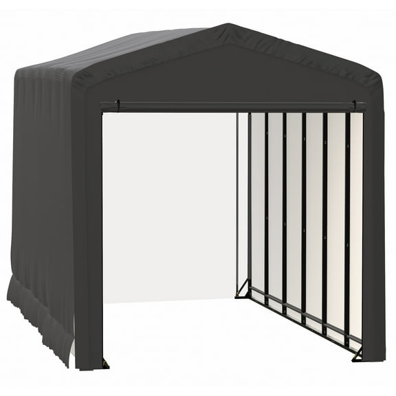 ShelterLogic ShelterTube 14' x 27' x 16' Gray Carport
