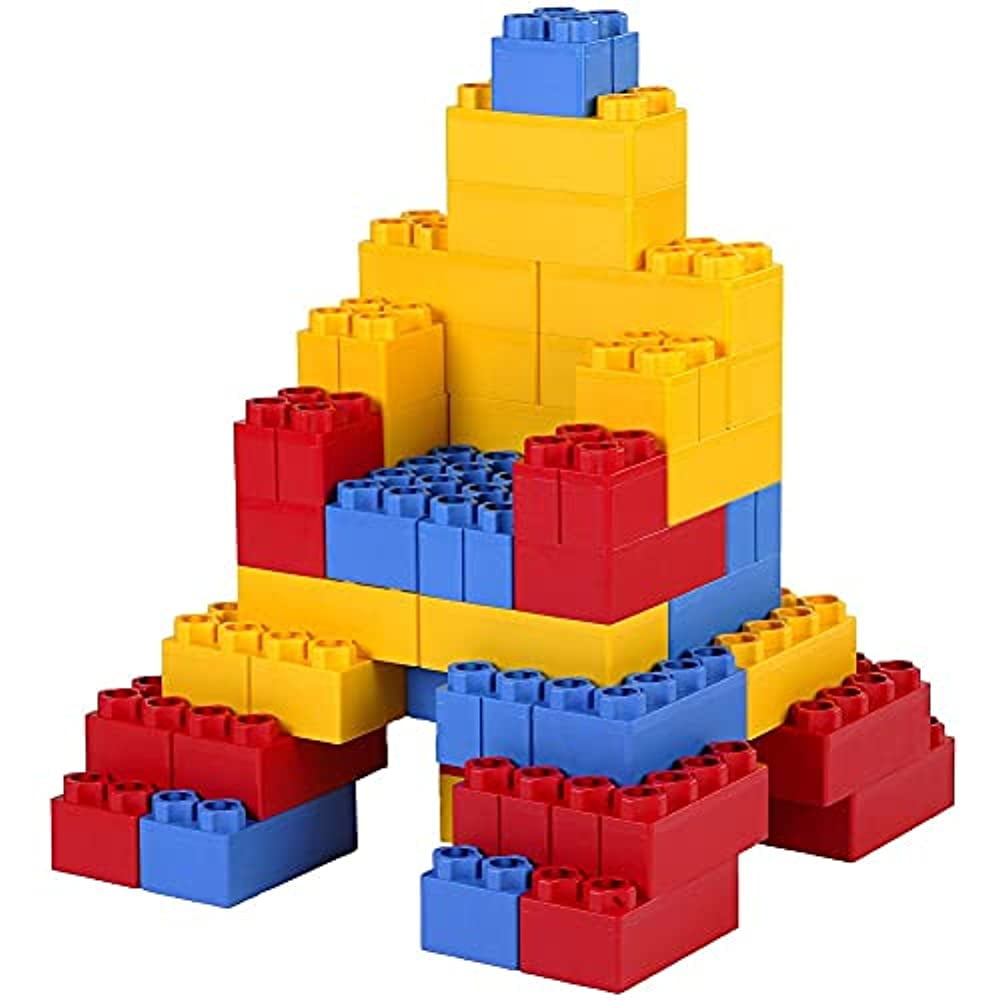 BiggoBlocks Jumbo Blocks for Kids Ages 3 8 Indoor Outdoor Building 192 pc Set Walmart