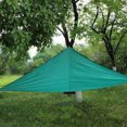 thumbnail image 3 of Toldo de vela,20ft Rain Fly Resistente a los rayos UV Sun Shade Sail Canopy Impermeable Heavy Duty T Abody Verde oscuro/6x6x6M, 3 of 7