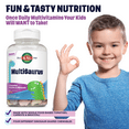 thumbnail image 3 of KAL Kid’s MultiSaurus Vitamins & Minerals | Berry, Grape & Orange Flavor | Children’s Daily Multivitamin | 90 Chewables, 3 of 6