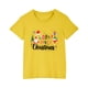 thumbnail image 4 of Fiudx Blusas Navideñas, Camisetas Infantes En Tela Suave, Blusas Transpirables En Niña, Camisetas En Diseño Modernity En Niño, Casual Diario, Conjuntos En Niño y Niña, para Usar En Las Cuatro Estacio, 4 of 4