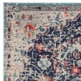 thumbnail image 3 of SAFAVIEH Madison Joandra Vintage Floral Area Rug, Black/Teal, 5'3" x 7'6", 3 of 10