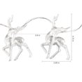 thumbnail image 4 of Reindeer String Light Battery Powered Christmas Garland Deer Fairy Tale Light Home Decor Xmas Tree Party Light 2m10 light, 4 of 5