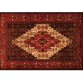 thumbnail image 1 of Ahgly Company Indoor Rectangle Persian Orange Traditional Area Rugs, 6' x 9', 1 of 1