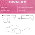 thumbnail image 3 of Gafas SODQW Bayonetta Office-Siren que bloquean la luz azul, 3 of 7