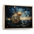 thumbnail image 2 of Designart "Galactic Guide Celestial Chart" Astrology Floater Framed Wall Decor, 2 of 7