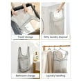thumbnail image 4 of Yooshoverk Laundry Bag, White, Fine Mesh, Drawstring Organizer, Travel Clothes Washing, 4 of 7
