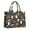 Halloween Ghosts Bats, variant on Large Capacity Tote Bag,Halloween Ghosts and Witchy Elements Handbag Fashion Luxury Tote Bag,15.7"x13"x 5.1" Inches,Laptop Compatible