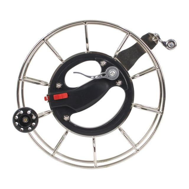 MERIGLARE Kite String Reel Winder Multiuse Lightweight with Brake for Yard Picnic Lawn A