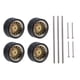 thumbnail image 5 of Ruedas De Vehículo 3x1/64 Para Modelos De Coche Accesorios De Coche Juguetes Para Adultos A18 Sunnimix Ruedas de vehículo modificadas con caucho, 5 of 8
