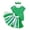 j-757Green147, variant on MEZZALL Kids St. Patrick's Day Girls Outfit Green Plaid O-Neck Short Sleeve Romper And Long Pants Toddler Cute Holiday Party Wear Birthday Children Fashion Clothes Sets