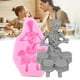 thumbnail image 5 of Silicona Para Pastel De Halloween, Molde De Esqueleto 3D, Molde Para Hornear Para Pasteles Diy, Galletas, Chocolates seitruly HA040463-04, 5 of 6
