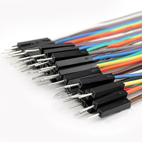 NUZYZ 40Pcs/Row 10cm M-M M-F F-F Dupont Wires Jumper Cables for