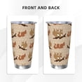 thumbnail image 3 of KLL Cartoon Squirrel Print 40oz Stainless Steel Insulated Car Cup with Spillproof Lid - Keep Your Drink Hot or Cold on the Go-Without Straw, 3 of 8