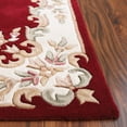 thumbnail image 4 of SAFAVIEH Aubusson Albus Medallion Area Rug, Red/Ivory, 5' x 8', 4 of 11