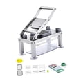 thumbnail image 3 of Siruishop Food Chopper Veggie Cutter Hotel Restaurant Vegetable Chopper with Container with 9 Blades, 3 of 8
