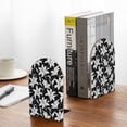 thumbnail image 5 of Lsque Lilies Flowers Printed Wood Bookends,Non-Skid Bookend for Shelves,Heavy Duty Support Bookends,Non-Slip Foam Pads for Office, Home, and Library,1 Pair, 5 of 8