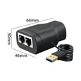 thumbnail image 3 of Conector Extensor De Adaptador Divisor De Red Hugo Adaptador divisor de red, 3 of 3