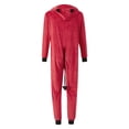 thumbnail image 5 of Inevnen Family Pajamas Matching Christmas Halloween Onesie Outfits Devil Costume Hooded Jumpsuit with Tail, 5 of 8