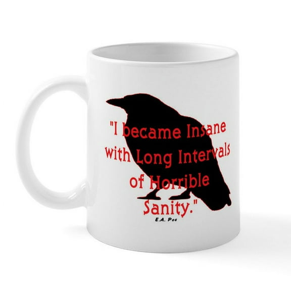 CafePress - POE QUOTE Mug - 11 oz Ceramic Mug - Novelty Coffee Tea Cup