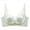 Green, variant on Women’s Plus Size Lace Bralette Unpadded Underwire Sexy Racerback Lace Bra | B to D Cups