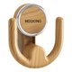 thumbnail image 2 of Suction Cup Wood Grain Slipper Rack Bathroom Dedicated No-Drill Wall-Mounted Shoe Rack Toilet, 2 of 6