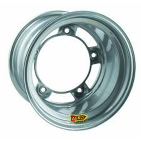 Aero Race Wheels 51-180545 15 x 8 in. 51 Series Spun Wheel, Black - 5 in. Wide