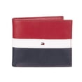thumbnail image 1 of Cartera Tommy Hilfiger de Piel con Bloqueo RFID para Hombre Rojo Azul Marino, 1 of 2