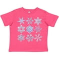 thumbnail image 3 of Inktastic Winter Snowflakes Boys or Girls Toddler T-Shirt, 3 of 5