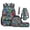 Grey Dinosaur Truck, variant on Jeiento Mushroom Panda Backpack And Lunch Box Set for Girls Elementary Kids 5 Piece 16 Inch Water-Resistant Polyester School Backpack Set with Padded Adjustable Straps