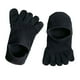 thumbnail image 4 of Calcetines de cinco dedos antideslizantes para correr en casa Salvador Negro, 4 of 10